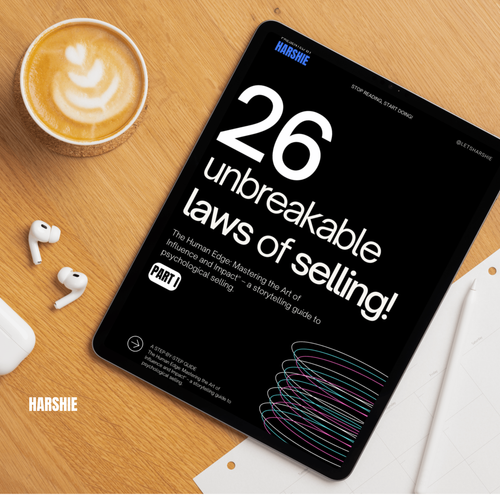26 Unbreakable Laws of Selling | A Guide to Psychological Selling